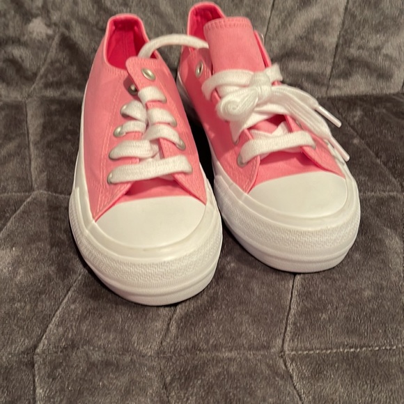 Women platform canvas lace up - Picture 4 of 4